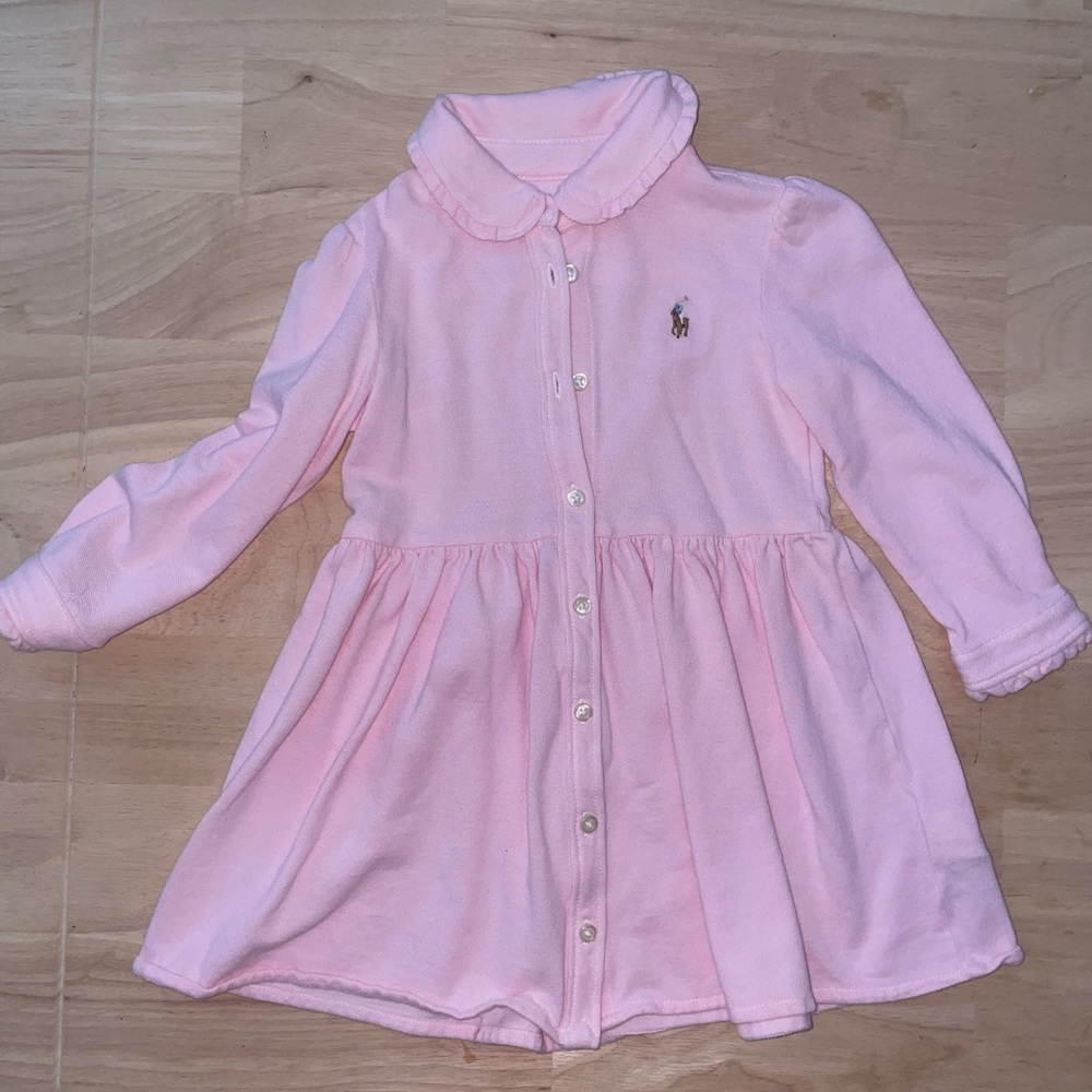Ralph Lauren Light Pink Kids Dress